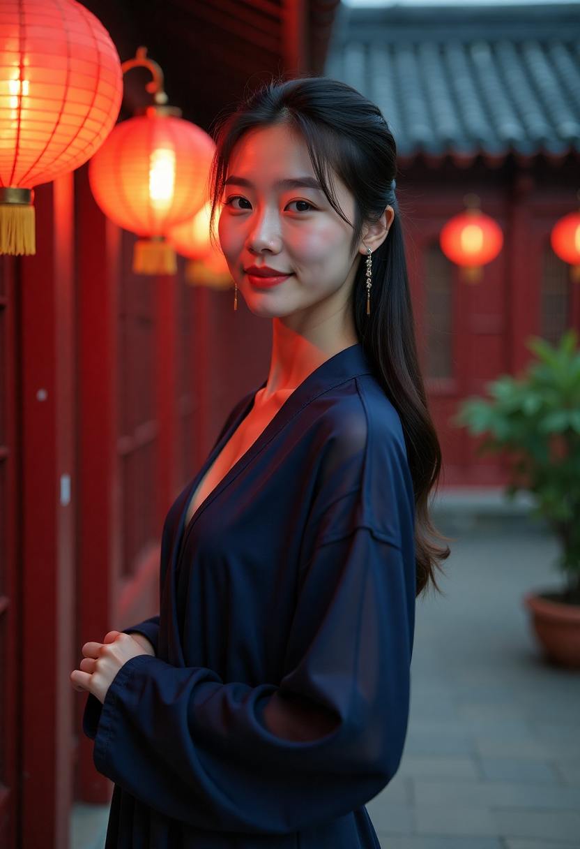 女孩带着手作卡片探访康复中心